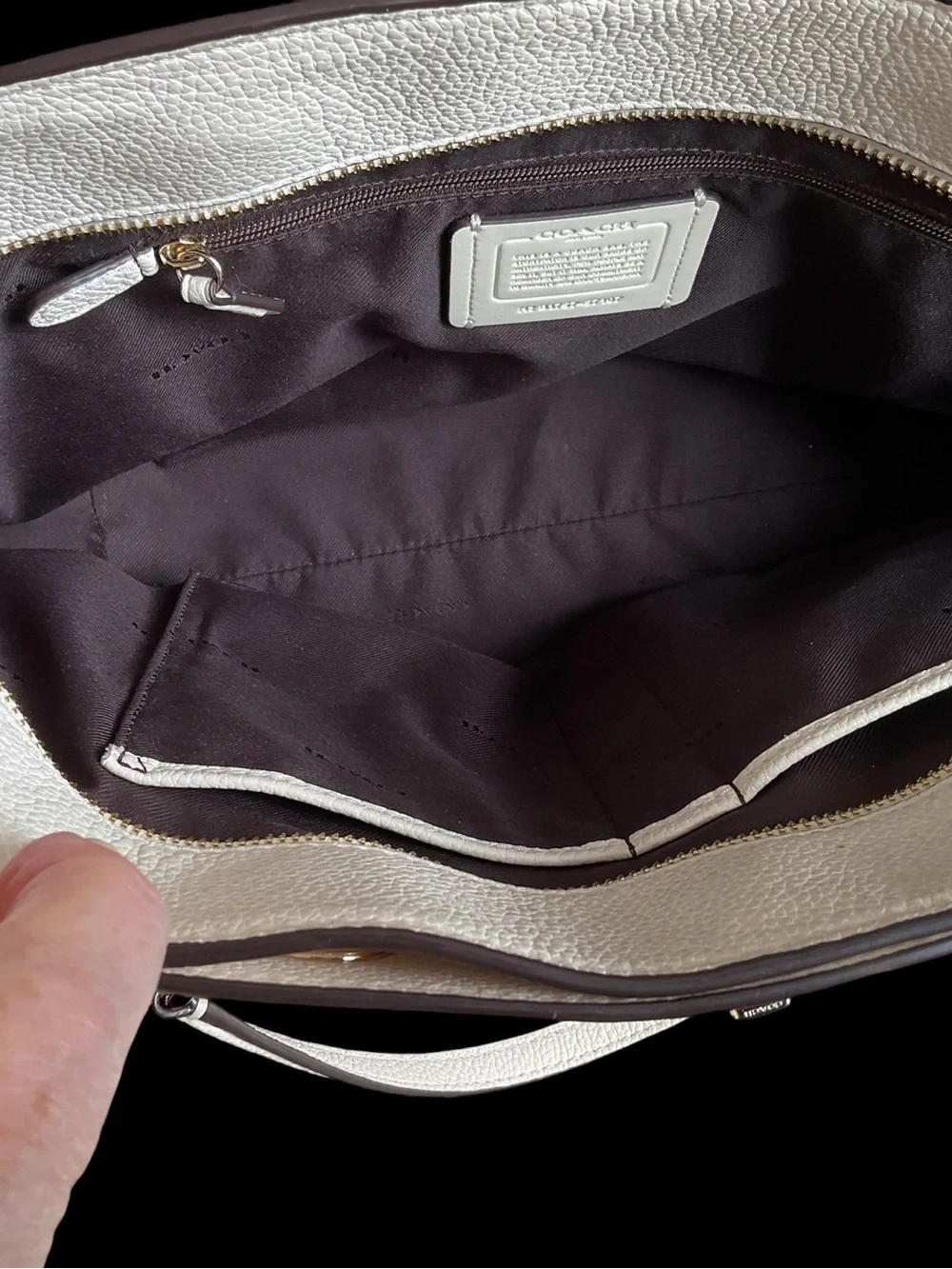 Coach Turnlock Chain Tote #57107